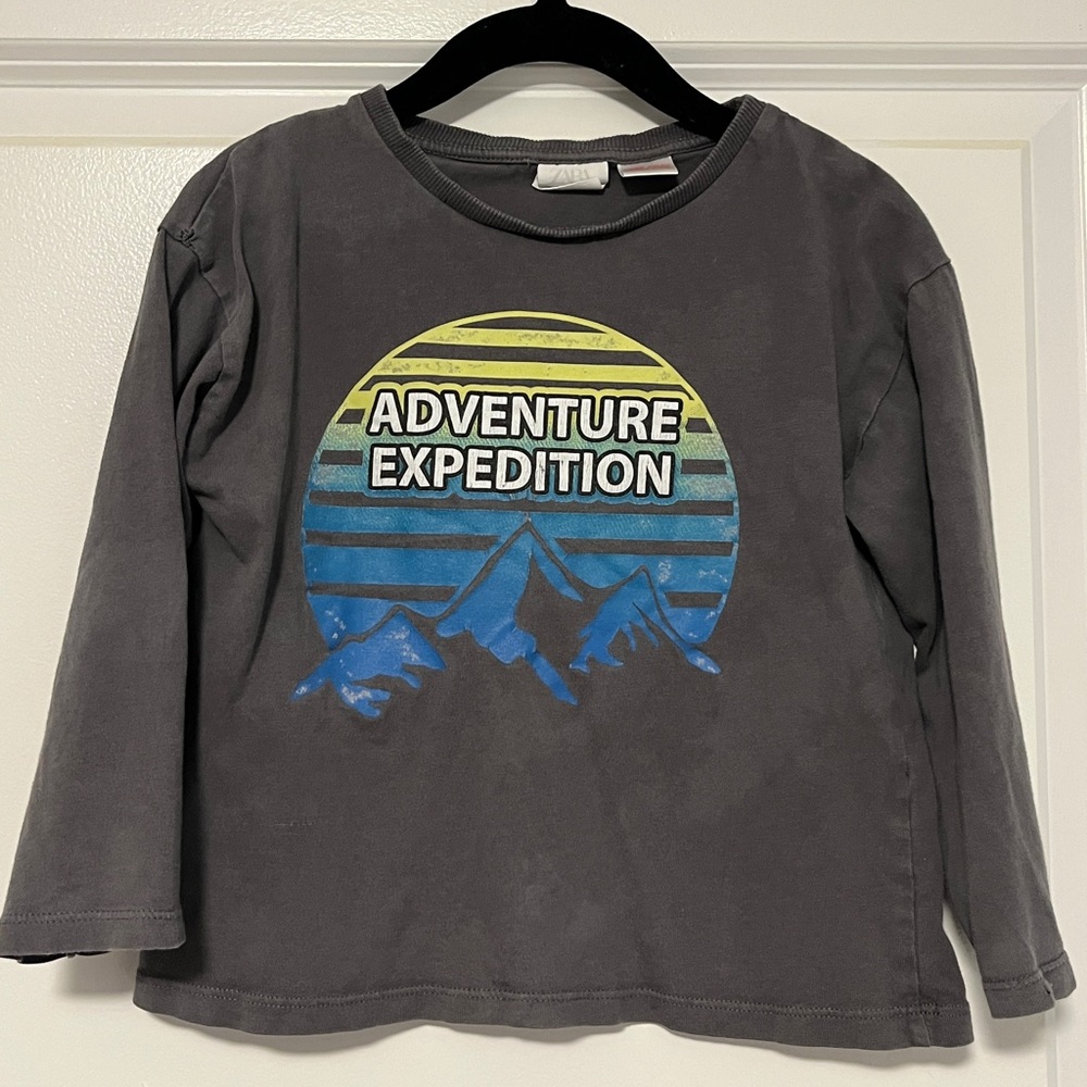 4/$20 ZARA Long sleeve top 4-5y